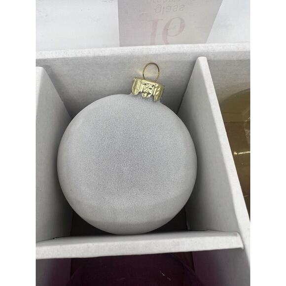 Anthropologie Tarrain Bulb Ornaments Mixed Finish 3” Ornaments Christmas Tree - Picture 8 of 11